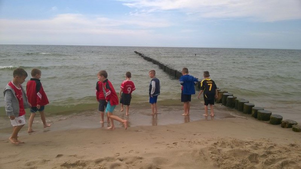 Piłkarze Młodej Włocławianki na obozie