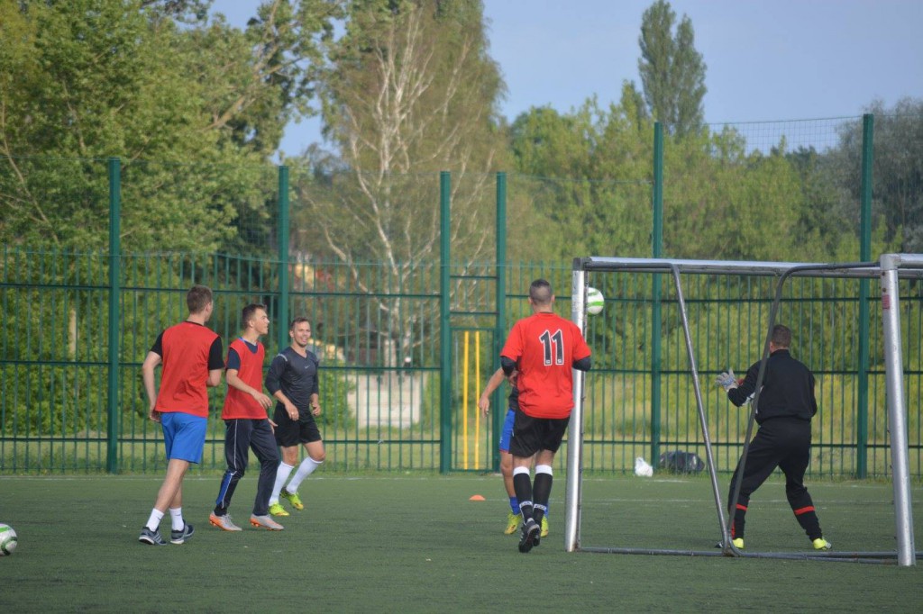 Trening piłkarzy Włocłavii Włocławek
