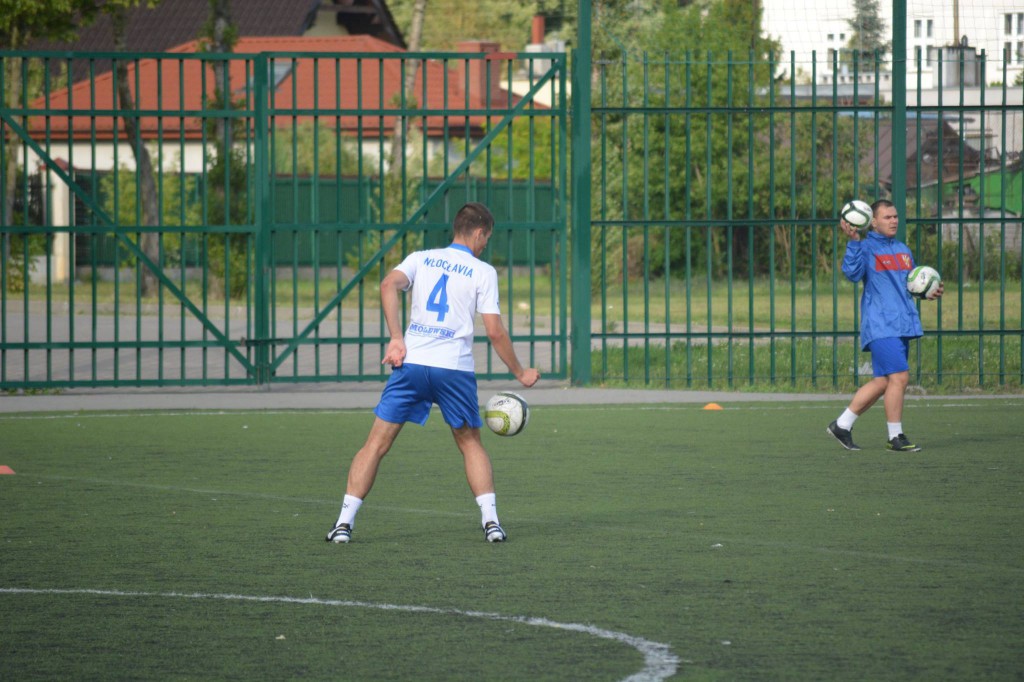 Trening piłkarzy Włocłavii Włocławek