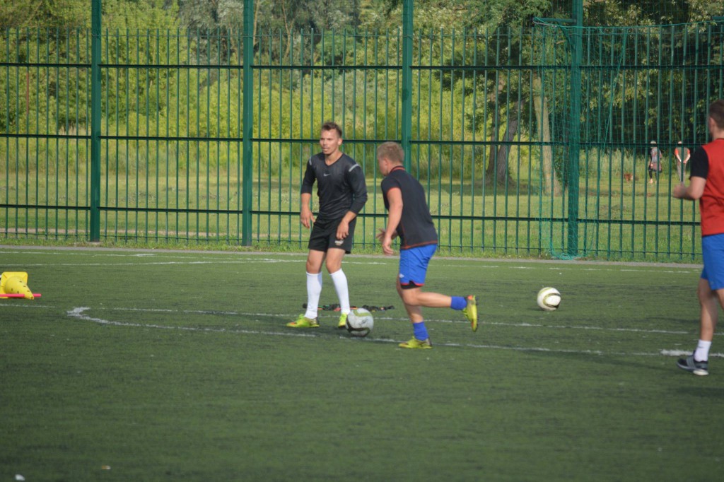 Trening piłkarzy Włocłavii Włocławek