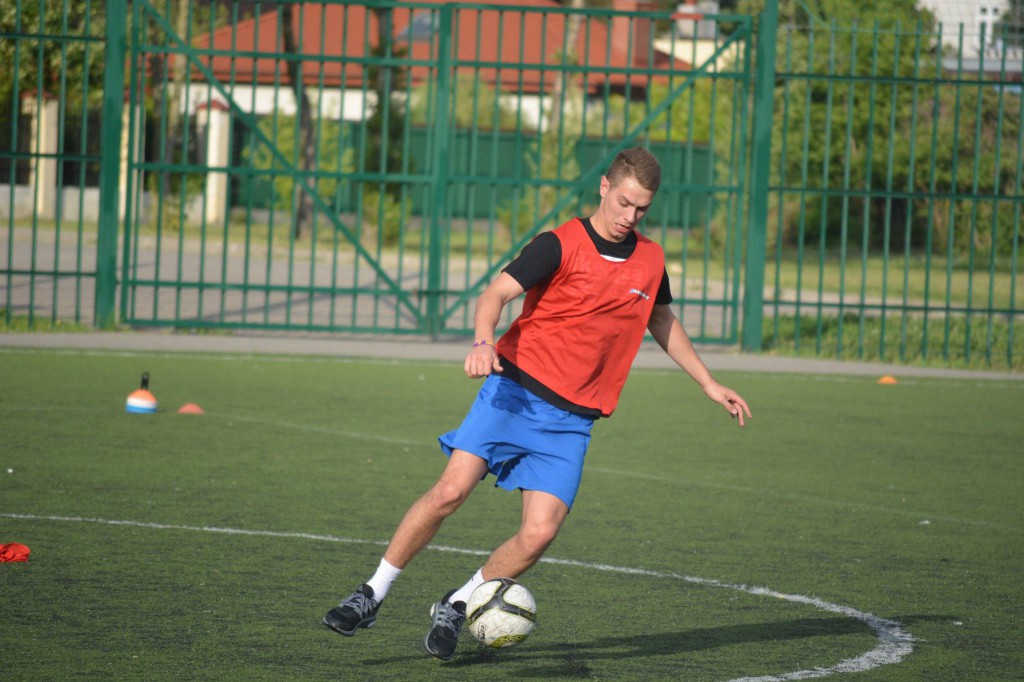 Trening piłkarzy Włocłavii Włocławek