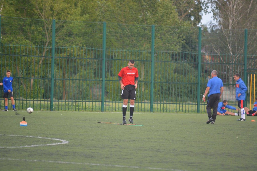 Trening piłkarzy Włocłavii Włocławek