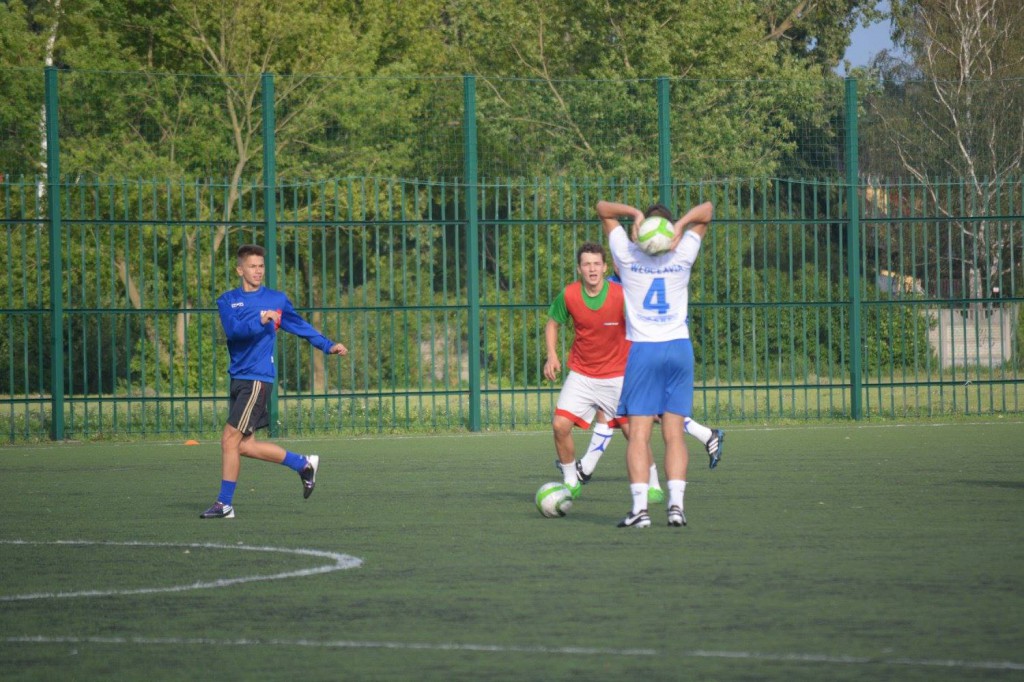 Trening piłkarzy Włocłavii Włocławek