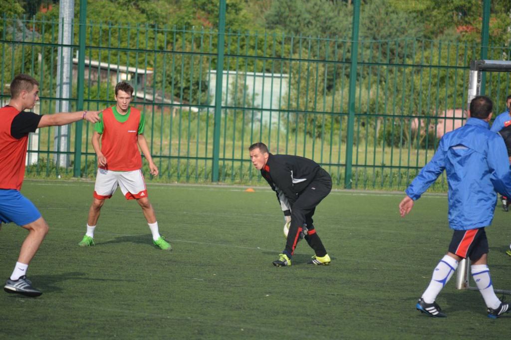 Trening piłkarzy Włocłavii Włocławek