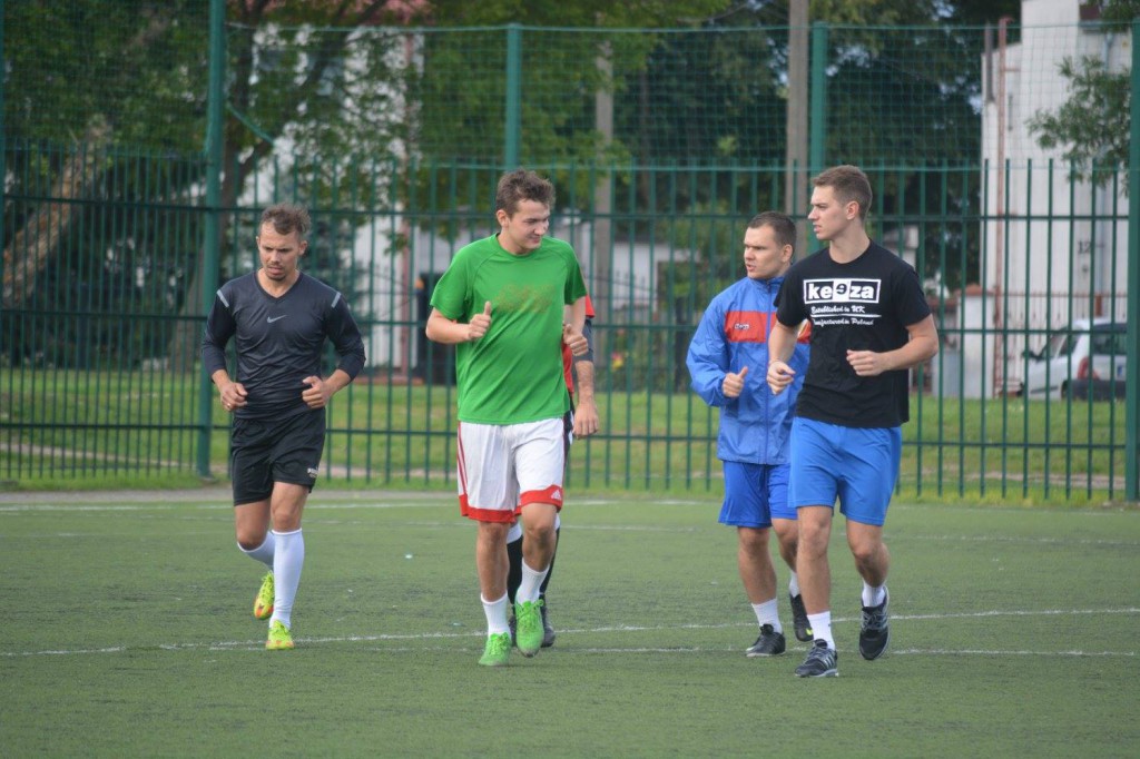 Trening piłkarzy Włocłavii Włocławek