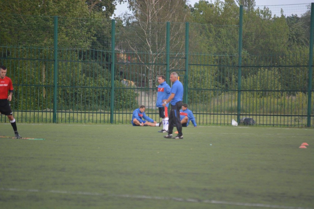 Trening piłkarzy Włocłavii Włocławek
