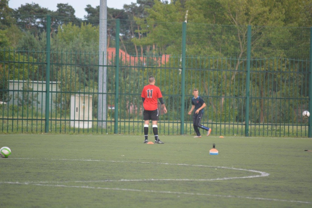 Trening piłkarzy Włocłavii Włocławek