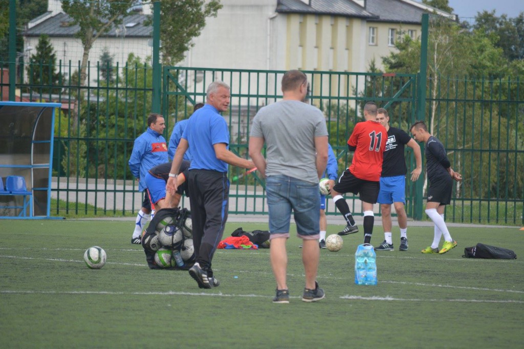 Trening piłkarzy Włocłavii Włocławek