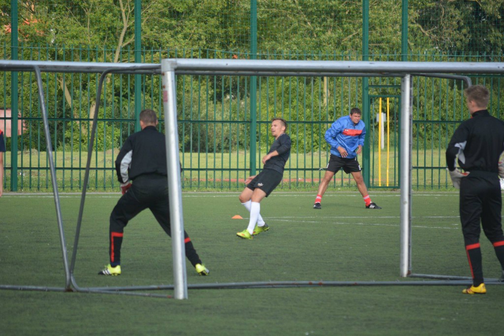 Trening piłkarzy Włocłavii Włocławek