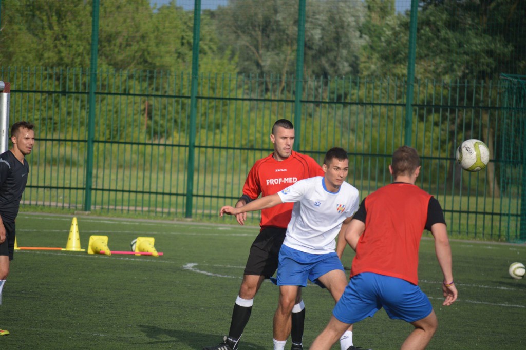 Trening piłkarzy Włocłavii Włocławek