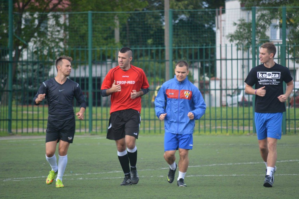 Trening piłkarzy Włocłavii Włocławek