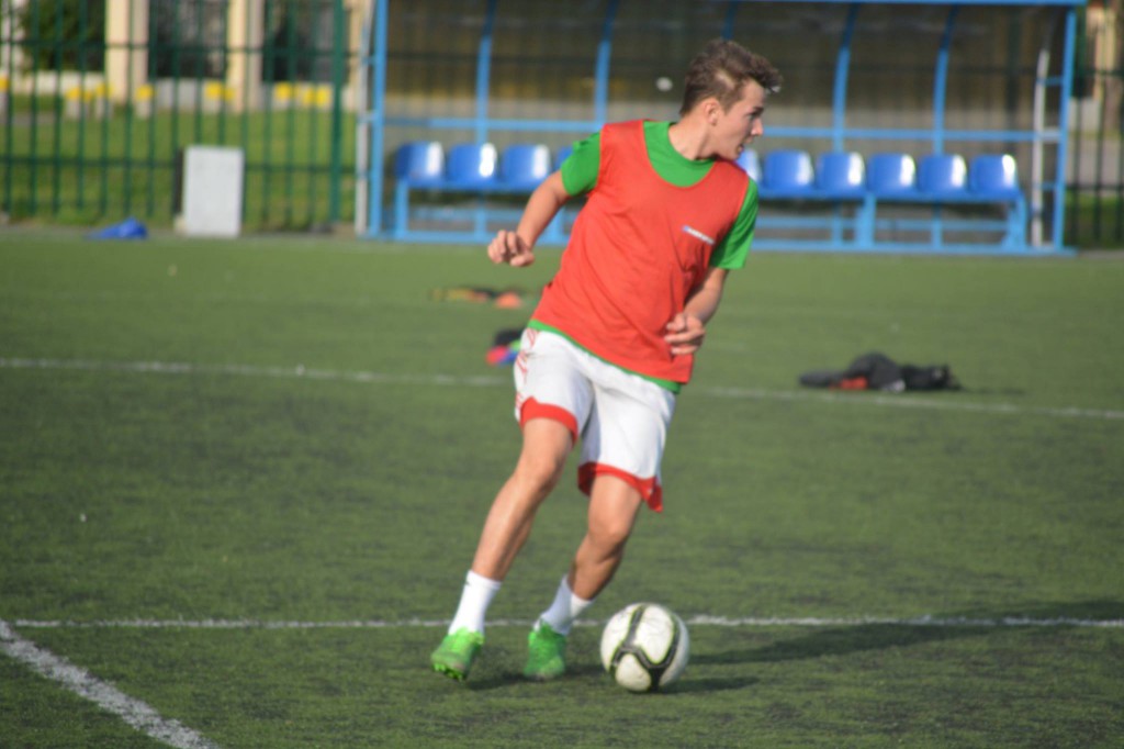 Trening piłkarzy Włocłavii Włocławek