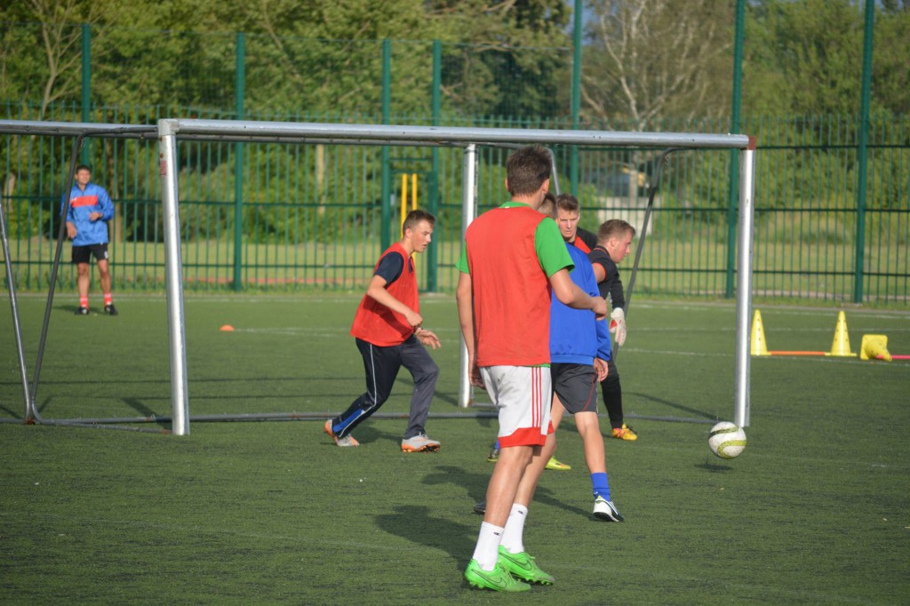 Trening piłkarzy Włocłavii Włocławek