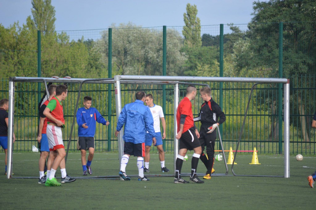 Trening piłkarzy Włocłavii Włocławek