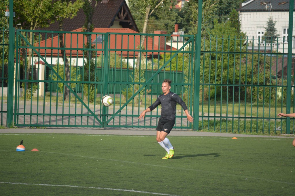 Trening piłkarzy Włocłavii Włocławek