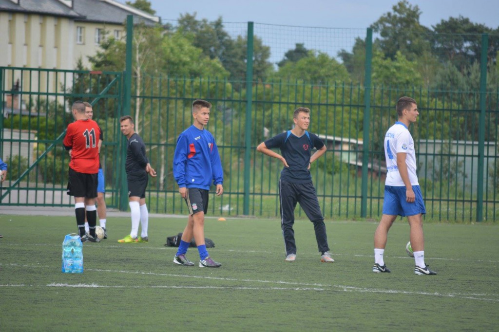 Trening piłkarzy Włocłavii Włocławek