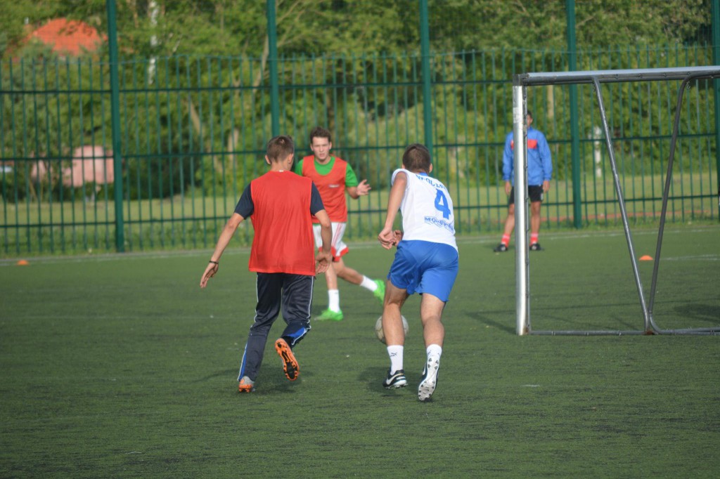 Trening piłkarzy Włocłavii Włocławek