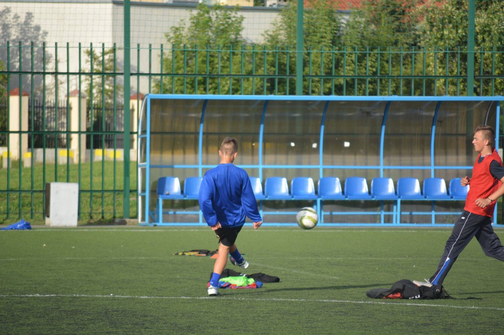 Trening piłkarzy Włocłavii Włocławek
