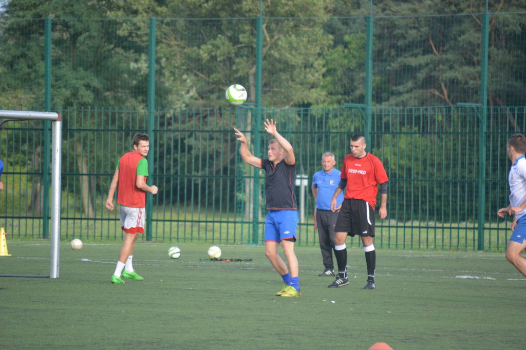 Trening piłkarzy Włocłavii Włocławek