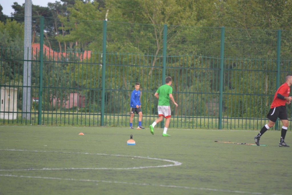 Trening piłkarzy Włocłavii Włocławek