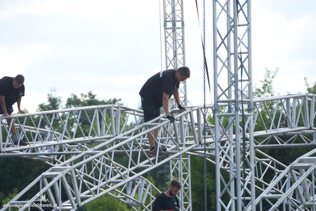 Powstaje scena na koncert z okazji ŚDM