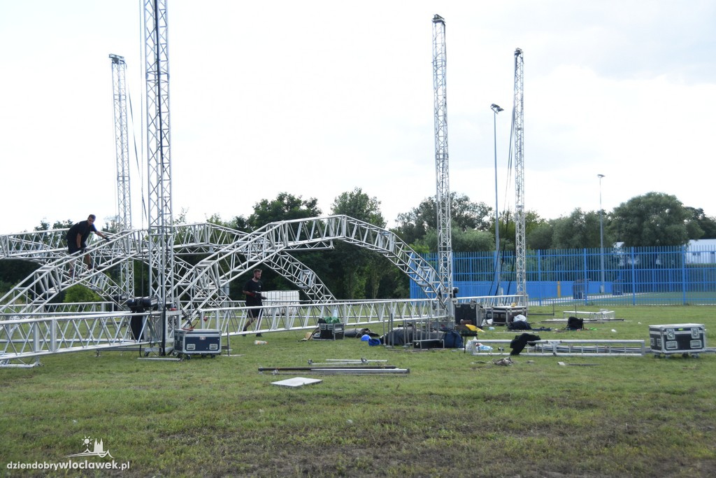 Powstaje scena na koncert z okazji ŚDM