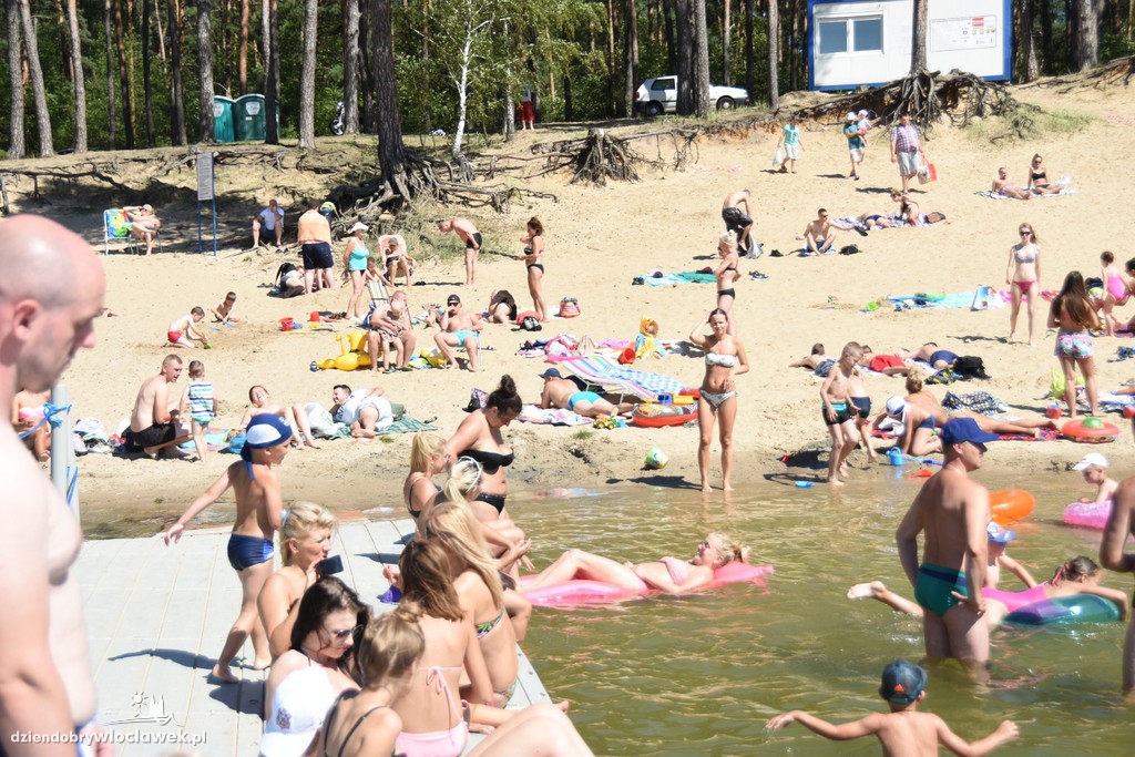 Upalny czwartek nad Wikaryjką