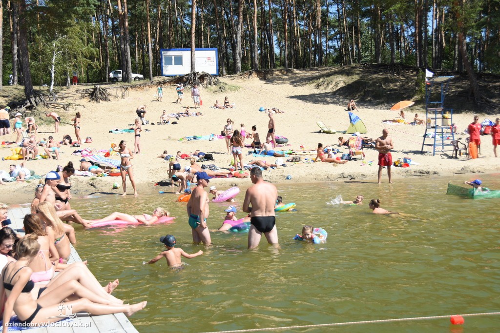 Upalny czwartek nad Wikaryjką