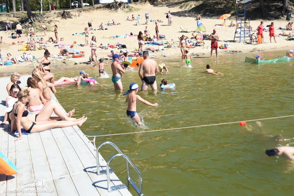Upalny czwartek nad Wikaryjką