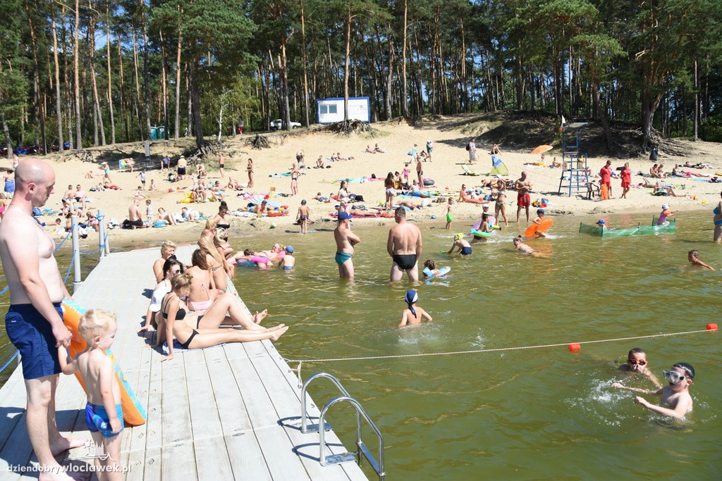 Upalny czwartek nad Wikaryjką
