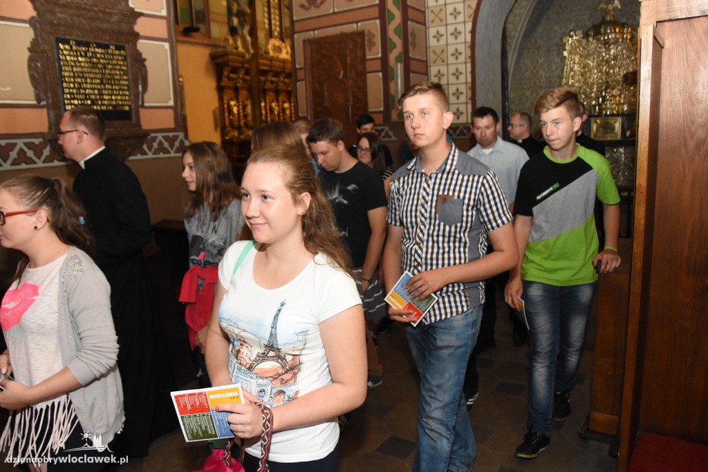 Pielgrzymi zwiedzali Włocławek