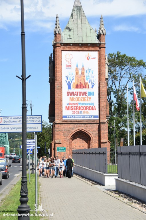 Pielgrzymi zwiedzali Włocławek