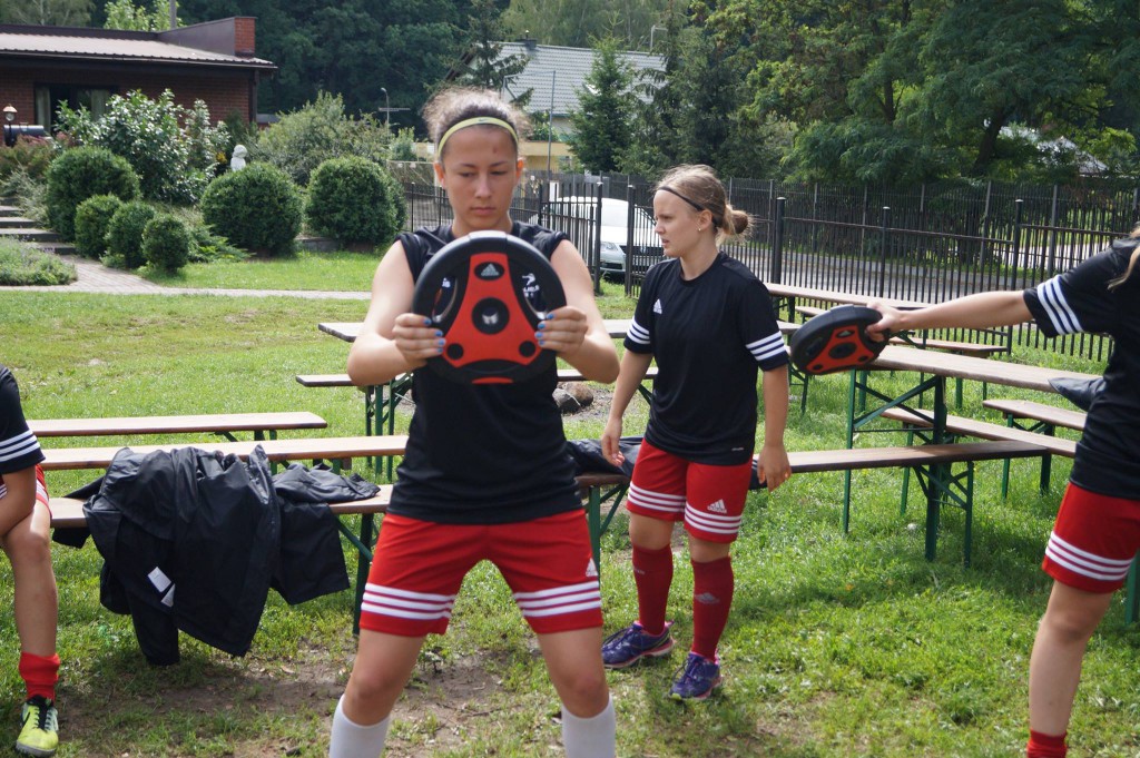 Wilczyce podczas obozu w Więcborku