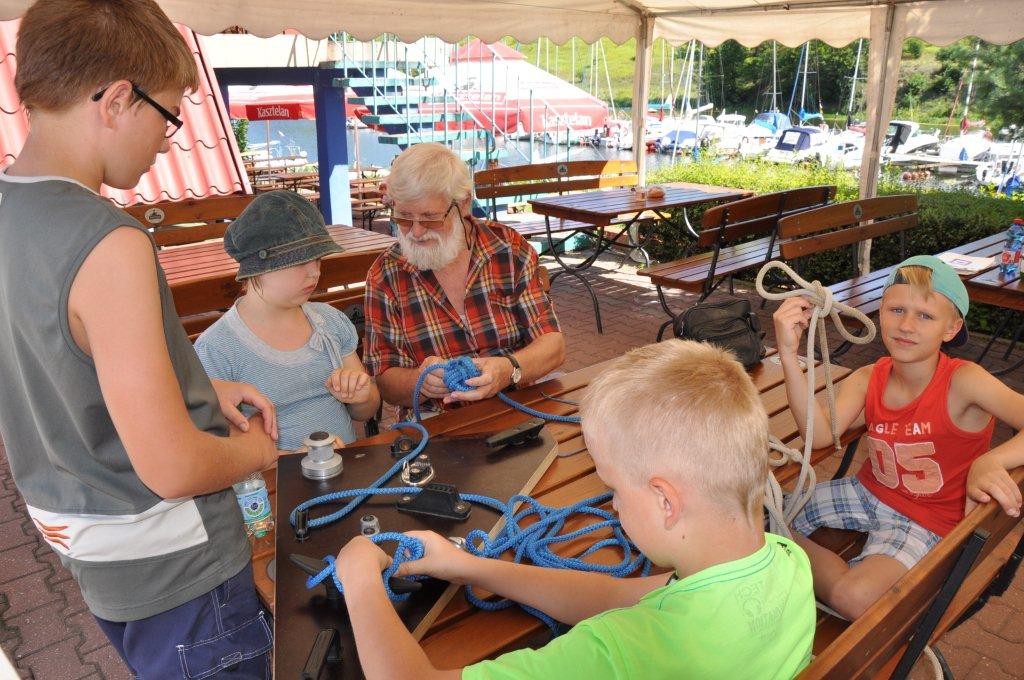 Półkolonie w marinie Zarzeczewo