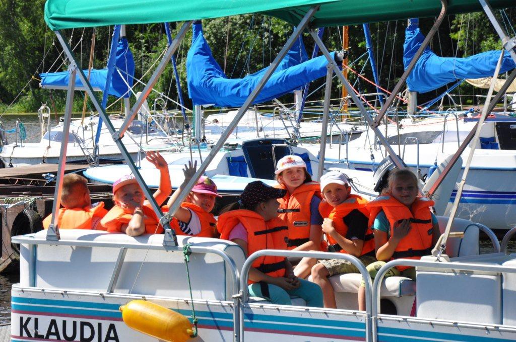 Półkolonie w marinie Zarzeczewo