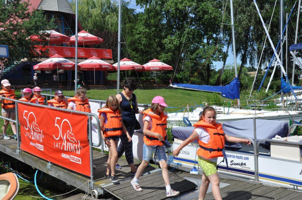 Półkolonie w marinie Zarzeczewo