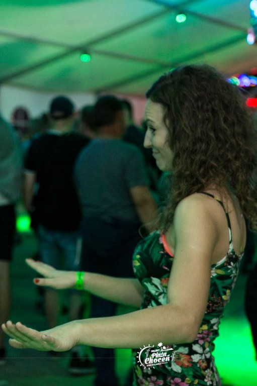 Koncert zespołu MIG na plaży w Choceniu I