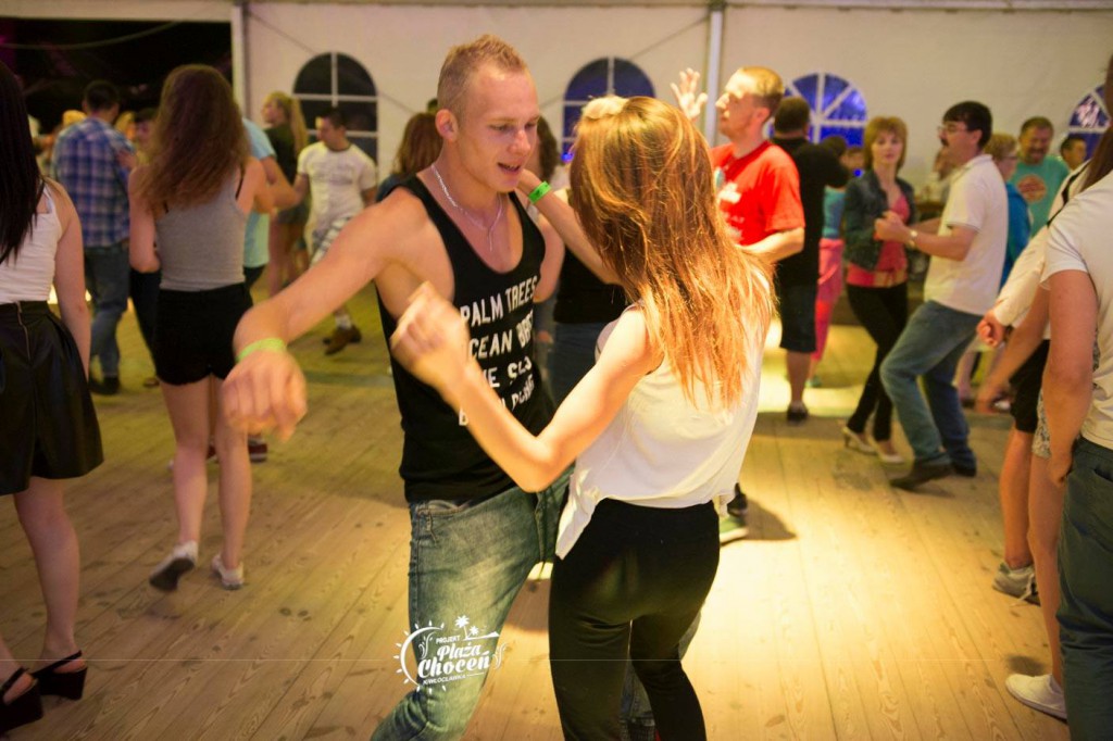 Koncert zespołu MIG na plaży w Choceniu I
