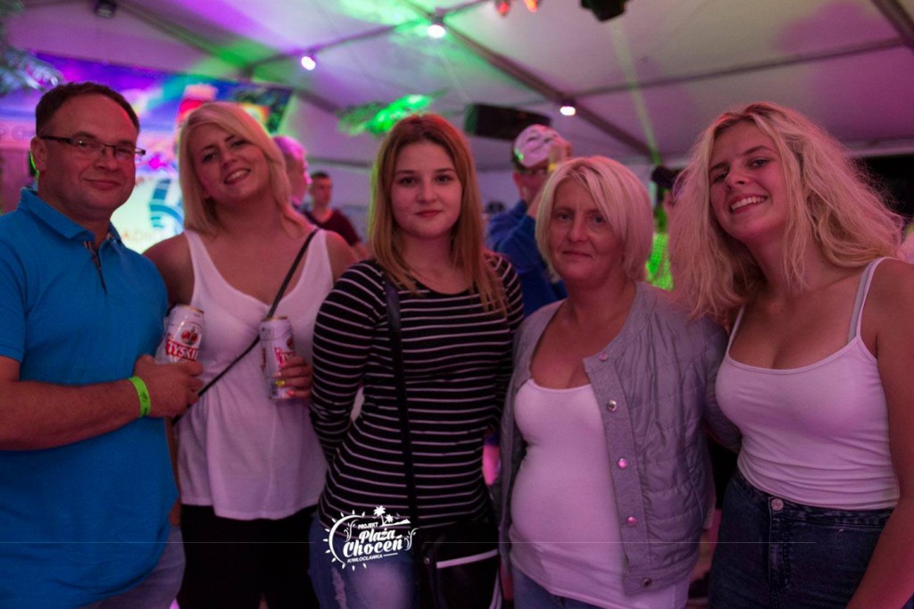 Koncert zespołu MIG na plaży w Choceniu I