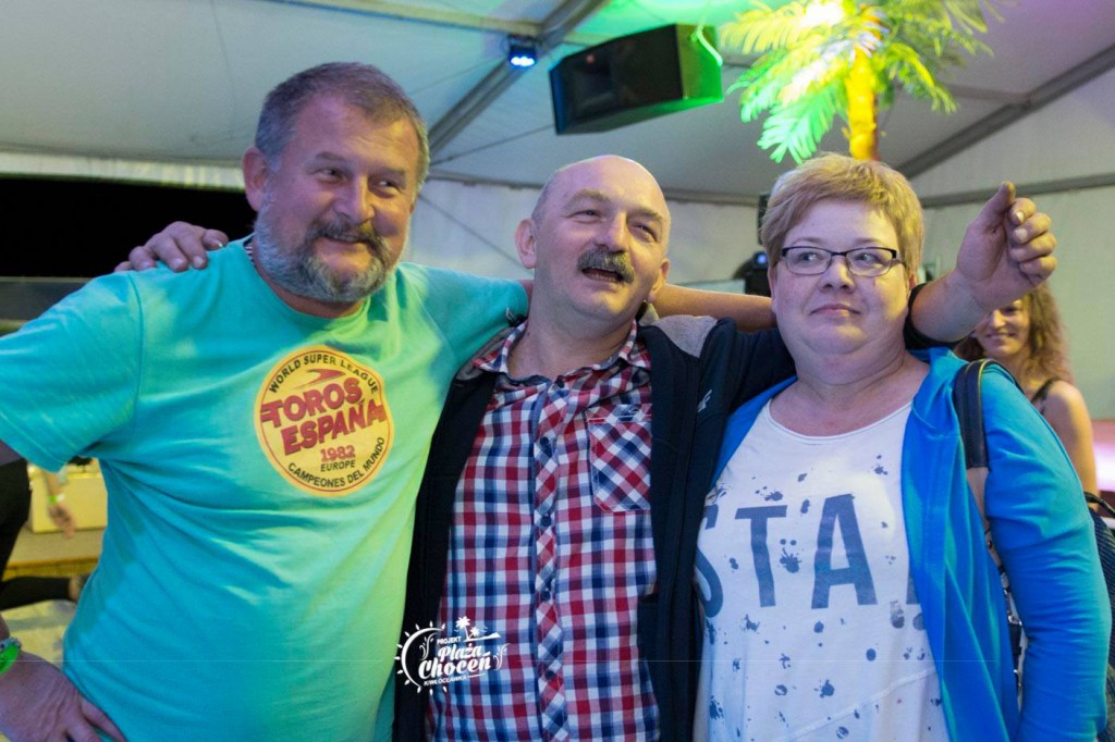 Koncert zespołu MIG na plaży w Choceniu I