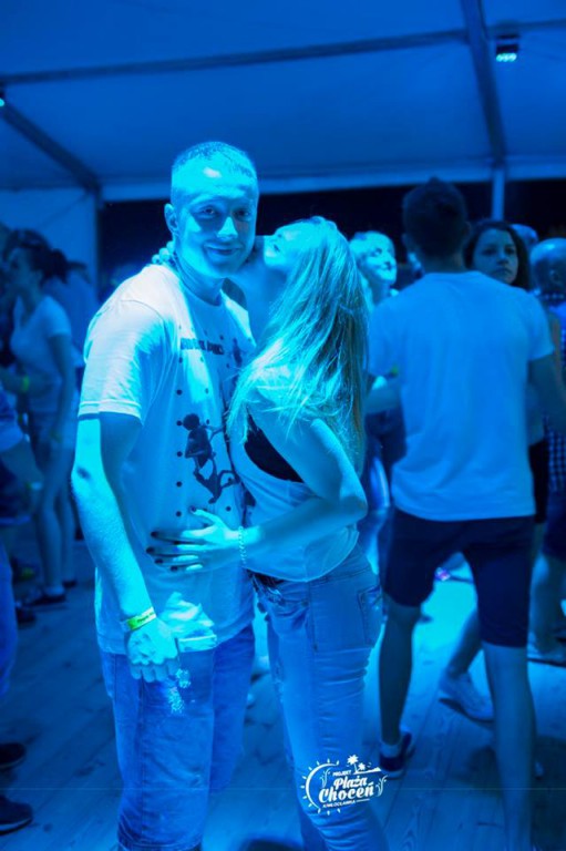 Koncert zespołu MIG na plaży w Choceniu I