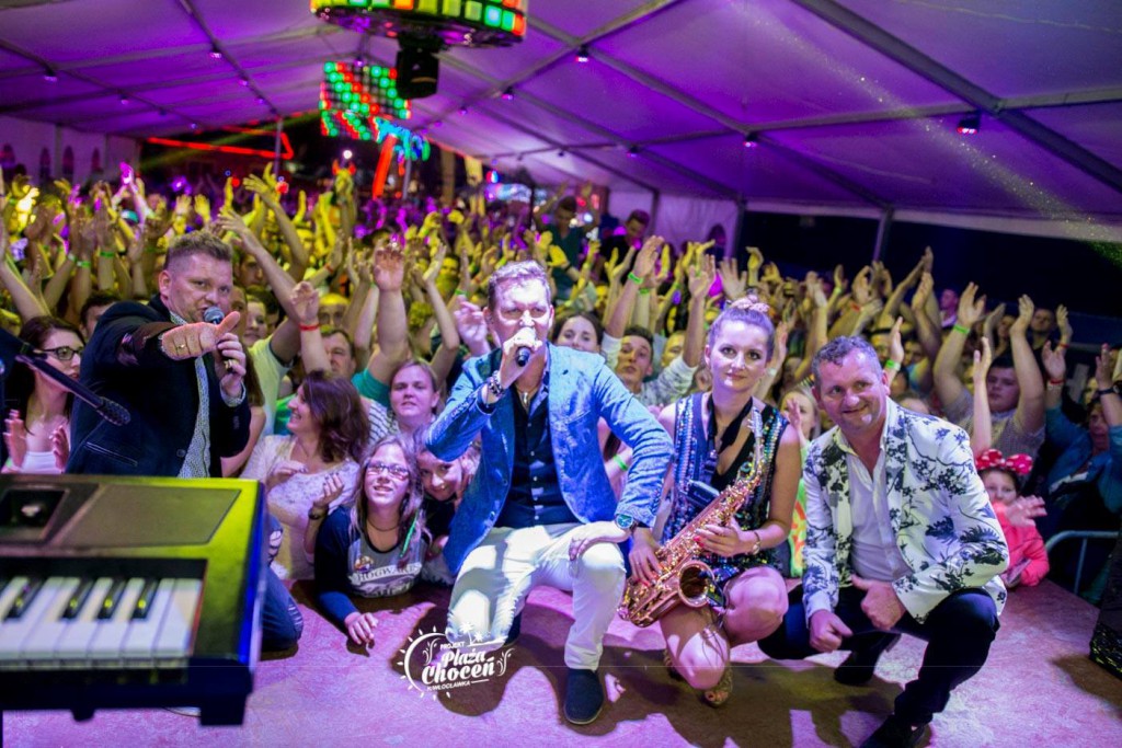 Koncert zespołu MIG na plaży w Choceniu II