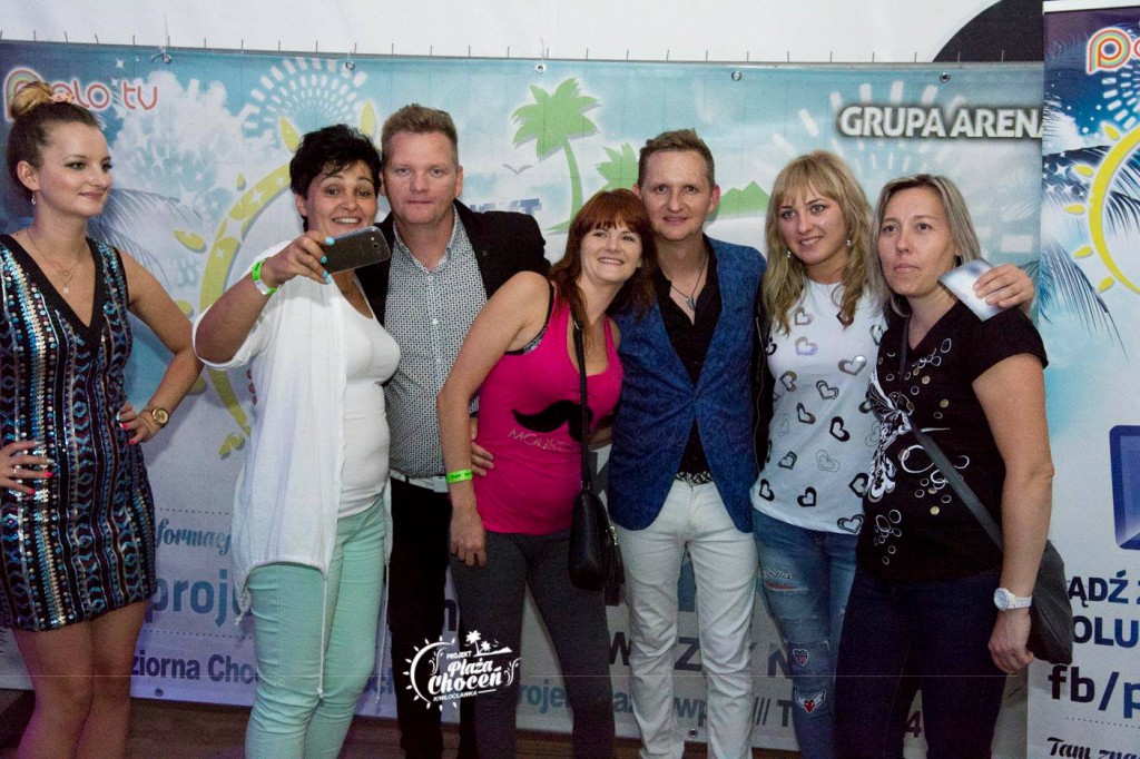 Koncert zespołu MIG na plaży w Choceniu II