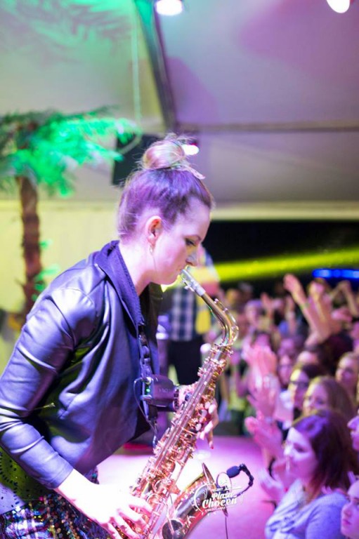 Koncert zespołu MIG na plaży w Choceniu II