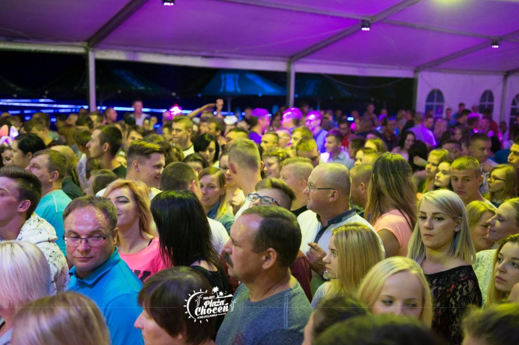 Koncert zespołu MIG na plaży w Choceniu II
