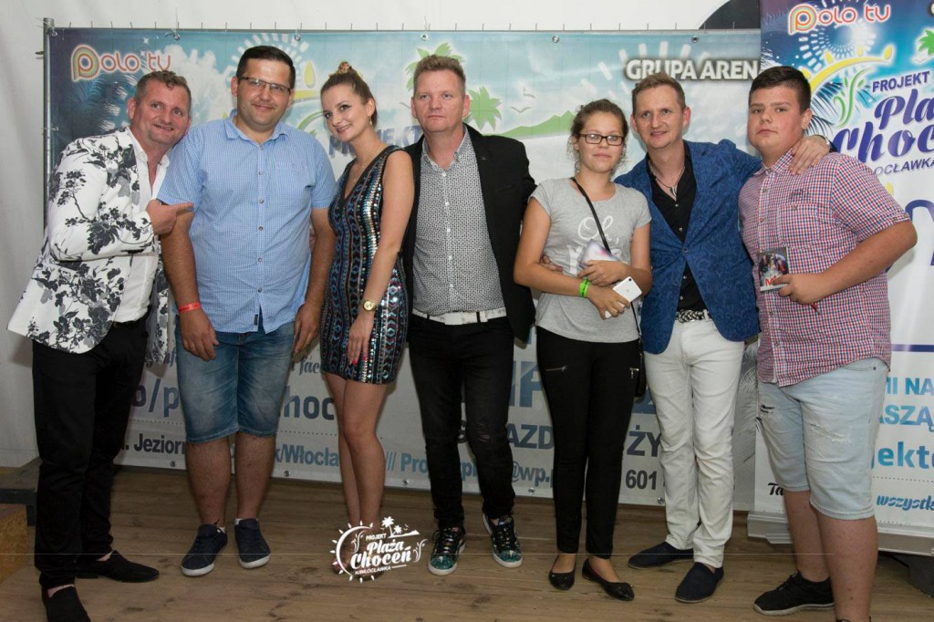 Koncert zespołu MIG na plaży w Choceniu II