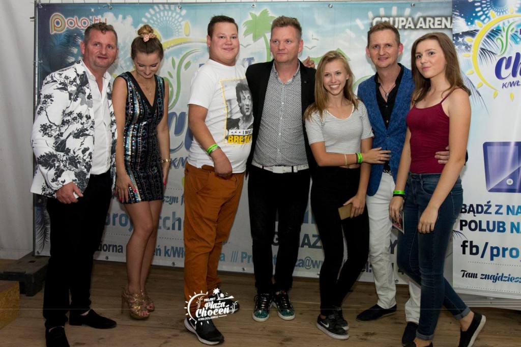 Koncert zespołu MIG na plaży w Choceniu II