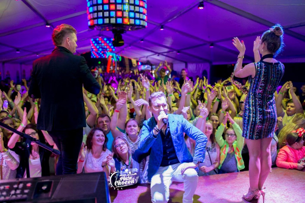Koncert zespołu MIG na plaży w Choceniu II