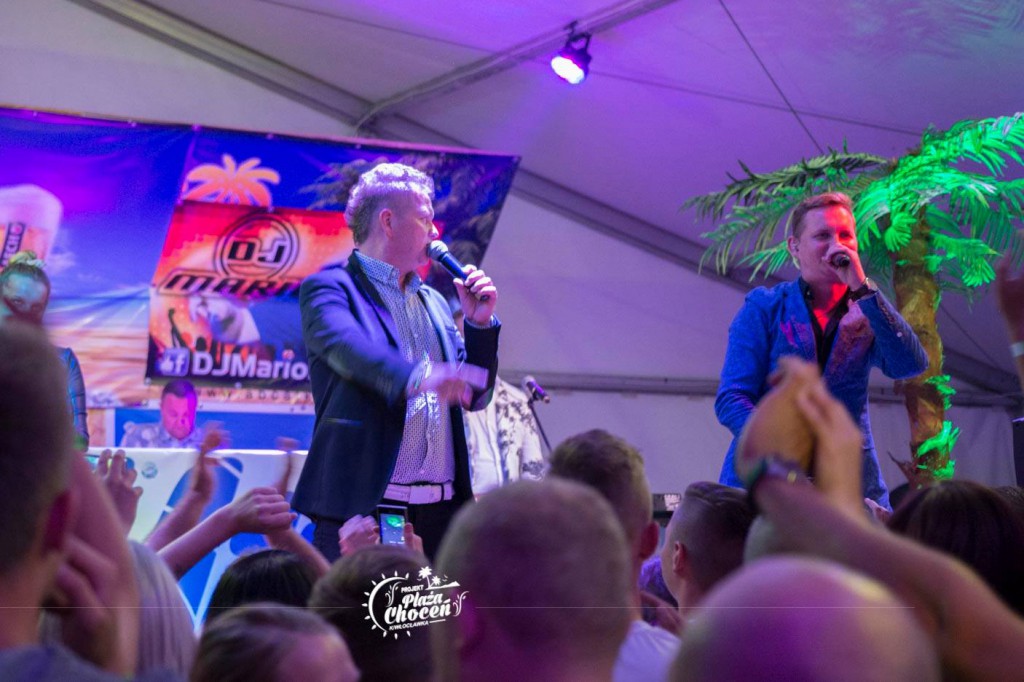 Koncert zespołu MIG na plaży w Choceniu II