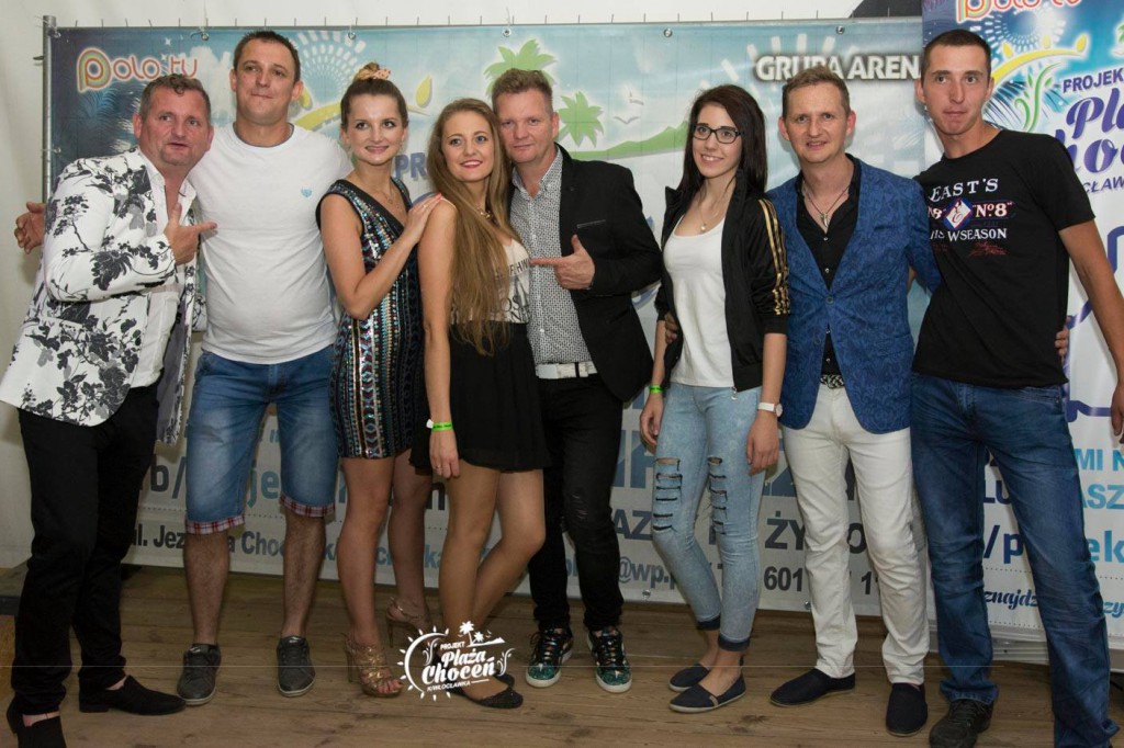 Koncert zespołu MIG na plaży w Choceniu II